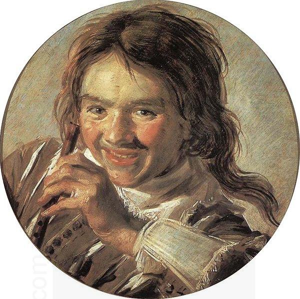 Frans Hals Boy holding a Flute